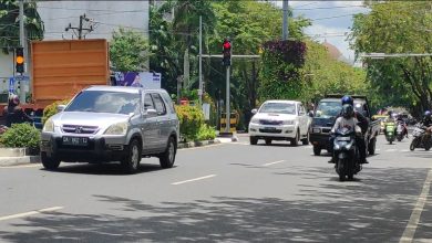 simpang empat Jalan Lambung Mangkurat sudah menerapkan sistem tilang elektronik