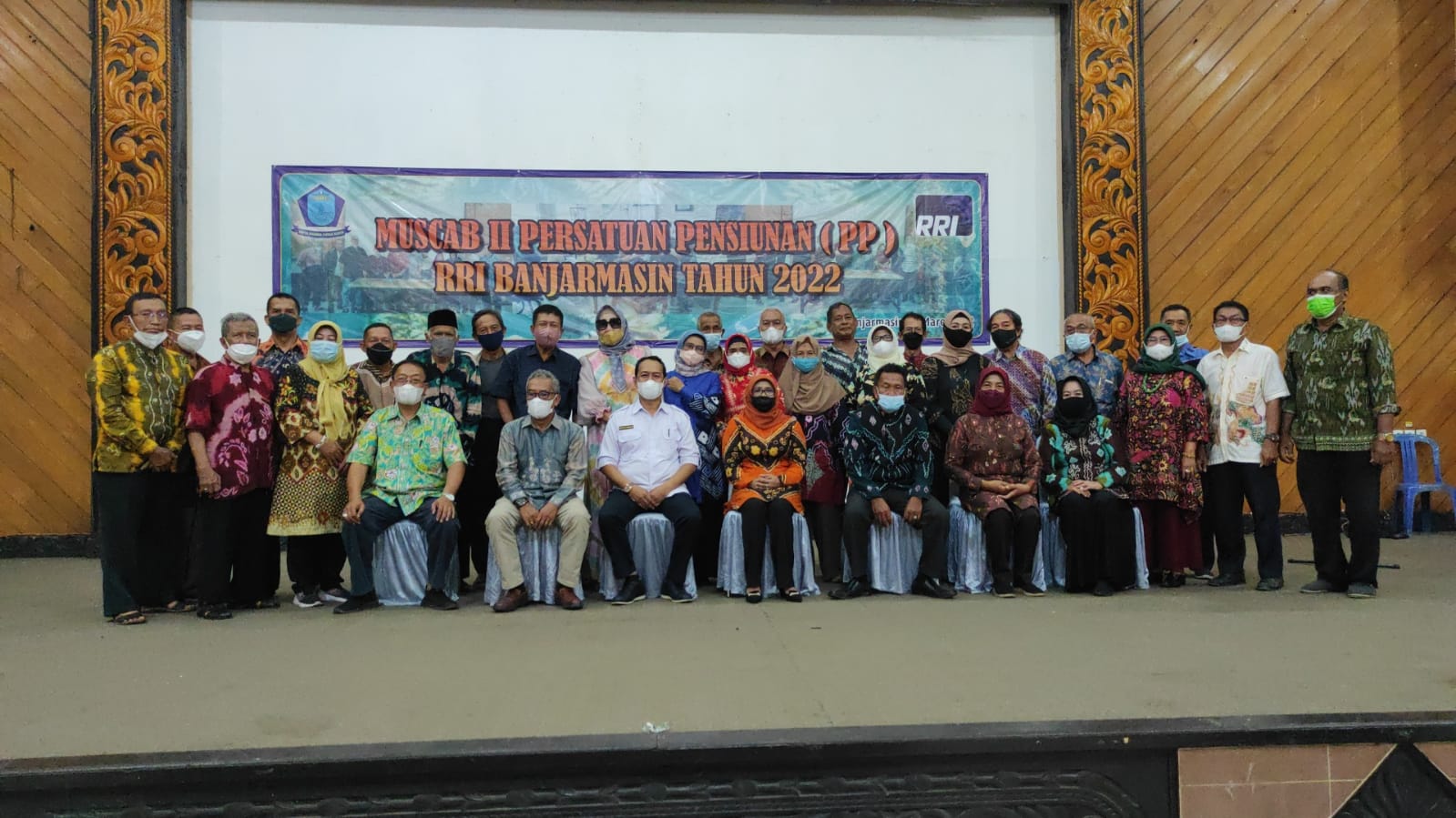 musyawarah cabang ke-II dalam rangka pemilihan ketua baru, periode 2022-2026, di Aula Gedung RRI Banjarmasin