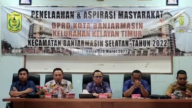 reses Anggota DPRD Kota Banjarmasin dapil Banjarmasin Selatan