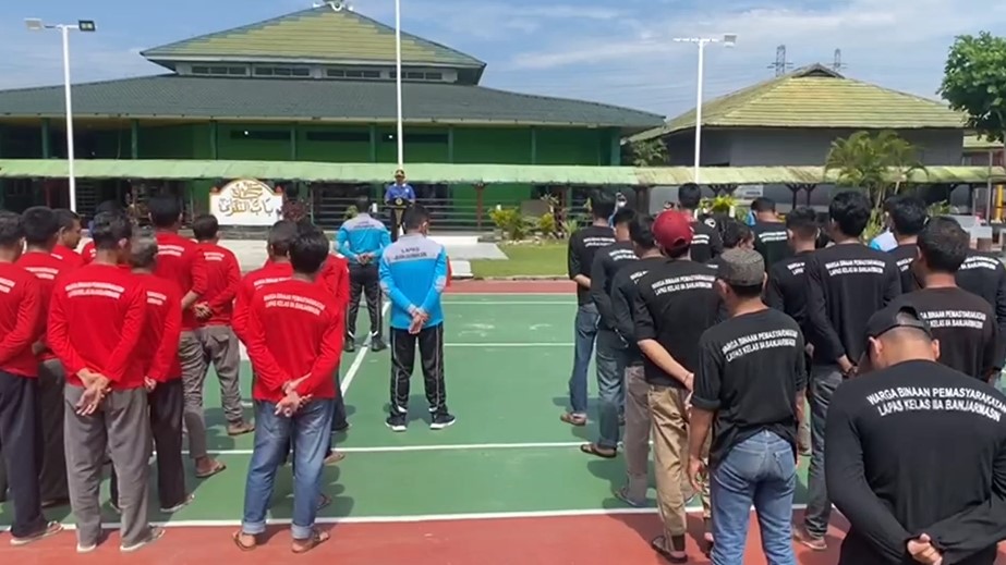 warga binaan Lapas Klas IIA Banjarmasin