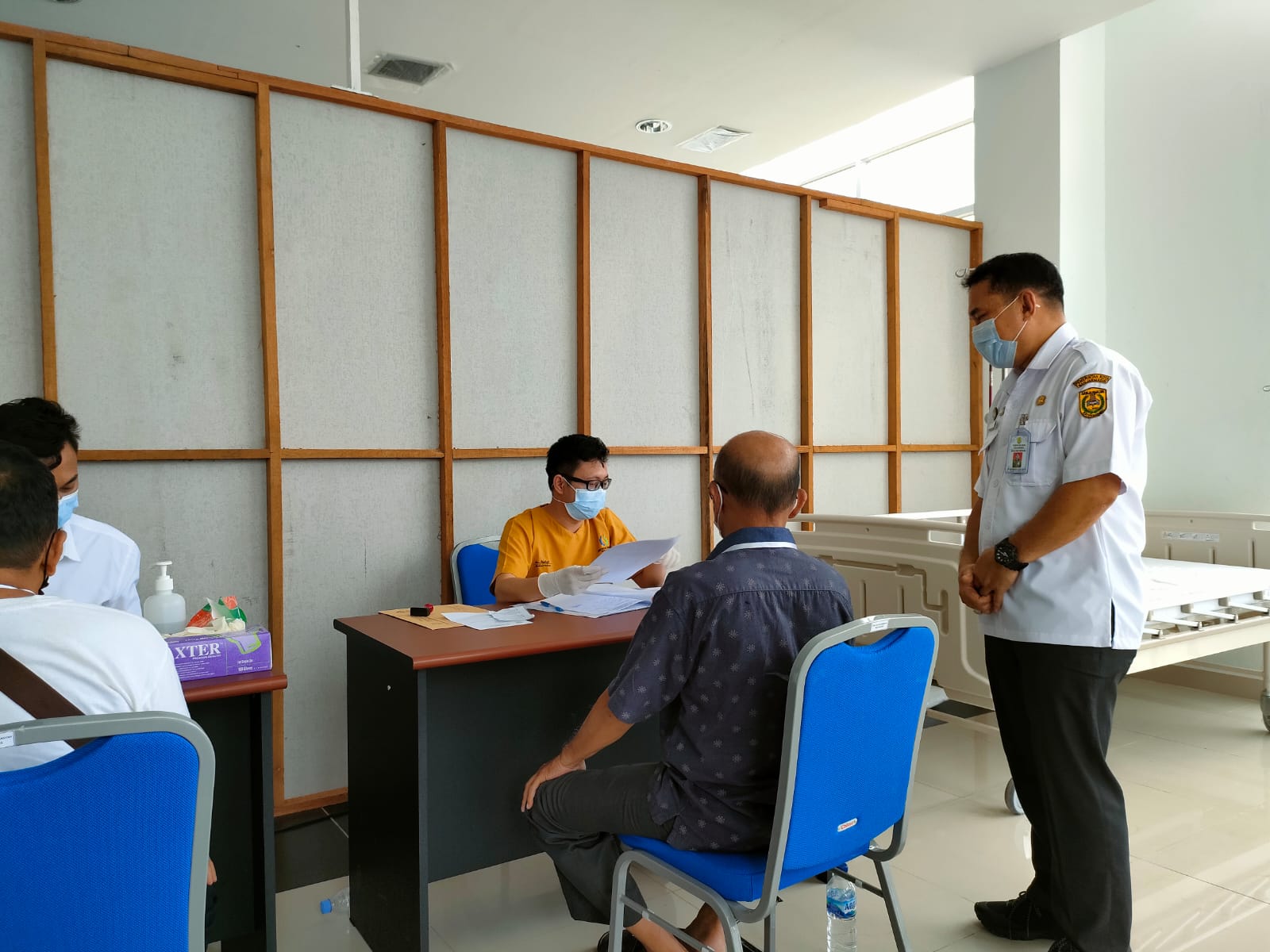 pemeriksaan kesehatan jemaah calon haji di Rumah Sakit Umum Daerah Sultan Suriansyah