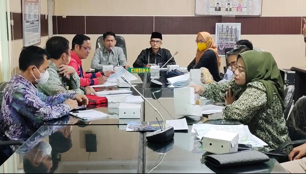 DPRD kota Banjarmasin Gelar Rapar RDP Lintas Komisi