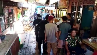 Warga Pasar Batuah menggelar rapat usai diberikan SP1 oleh Pemko Banjarmasin