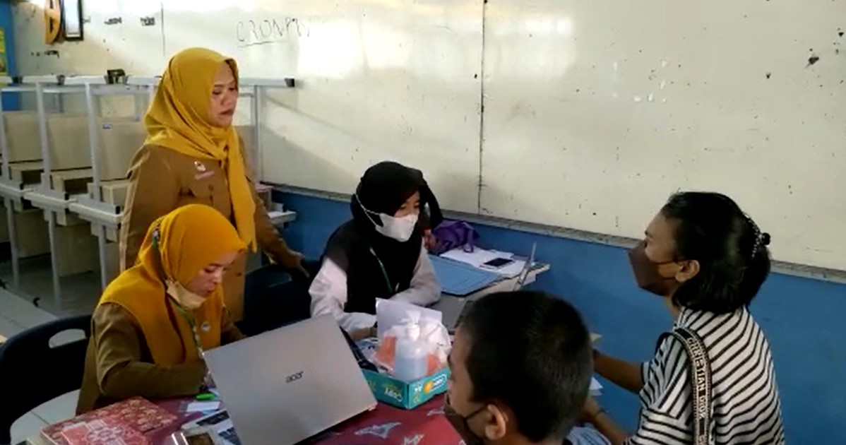 Pendaftaran Masuk Sekolah di SMPN 10 Banjarmasin