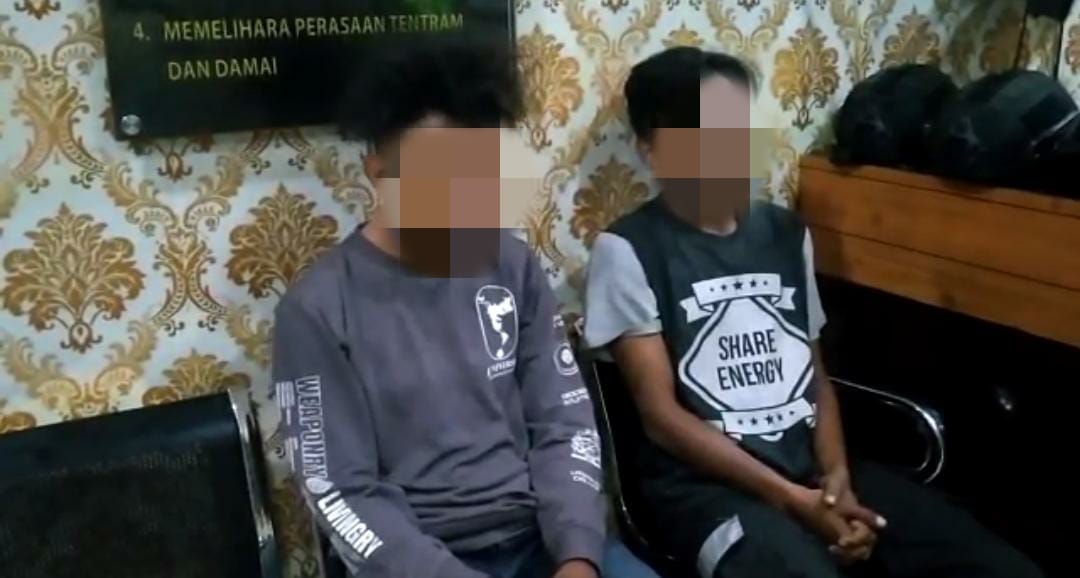 2 pelaku Pencegat Mobil Box di Amankan Polisi