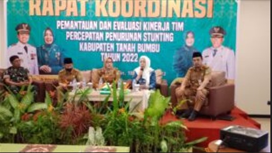 Evaluasi Kinerja Tim Percepatan Penurunan Stunting