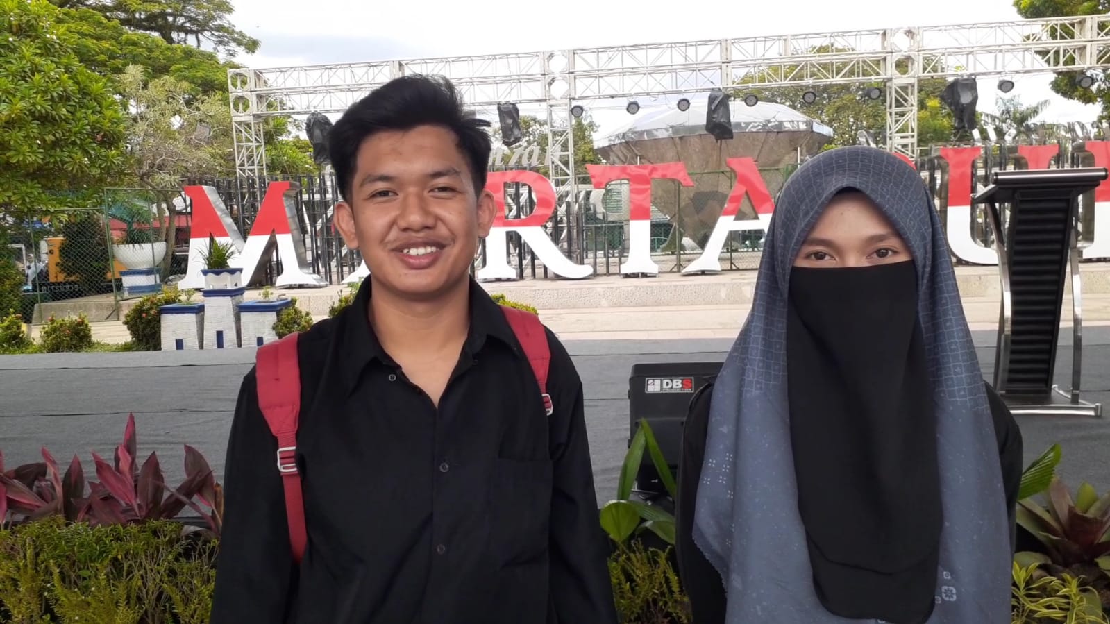 Fikri Dan Khaira, Pengunjung Kalsel Expo 2022