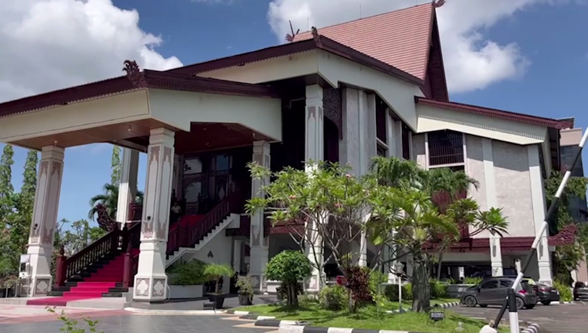 Gedung DPRD Kalsel di Kota Banjarmasin
