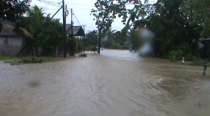 Banjir di Desa Ranggang Kabupaten Tanah Laut