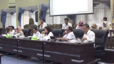 Banggar DPRD kota Banjarmasin menggelar pertemuan