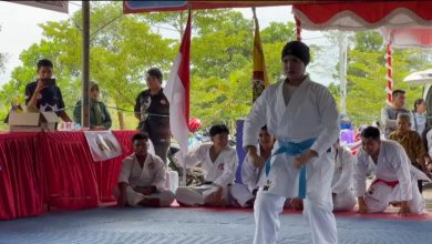 Kejuaraan karate lemkari bertajuk Lemkari Championship V Kota Banjarmasin