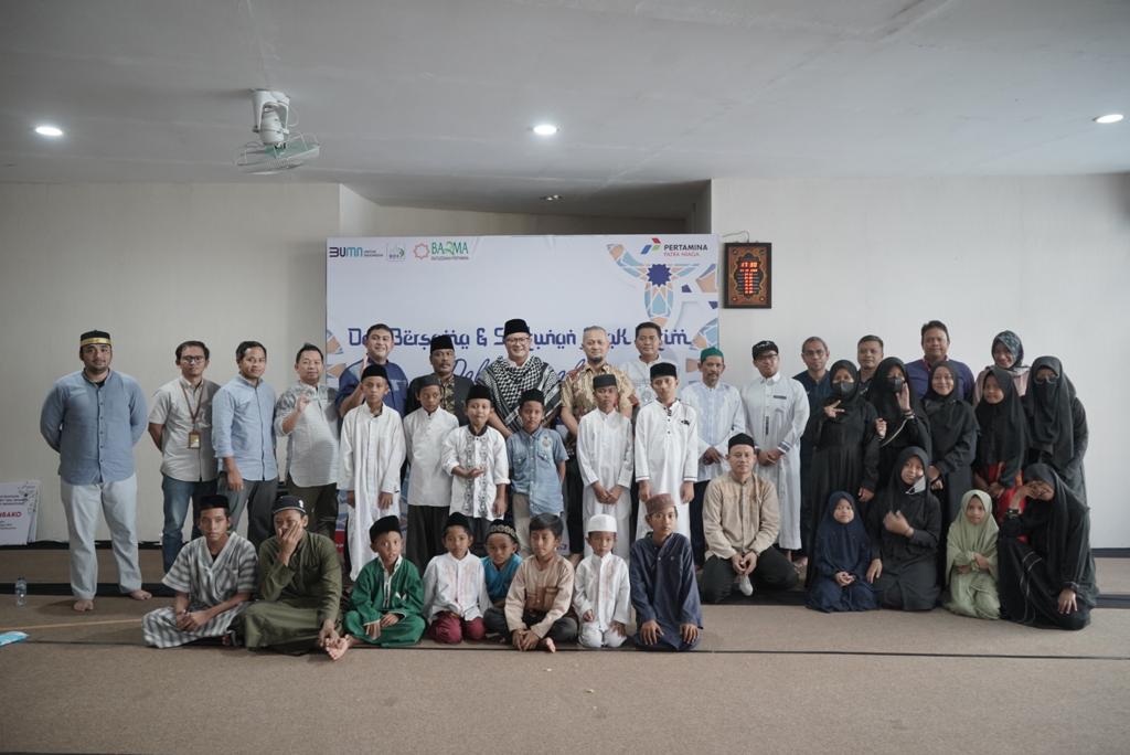 PT Pertamina Patra Niaga Regional Kalimantan menggelar acara Doa Bersama dan Santunan Anak Yatim
