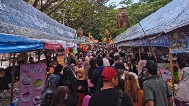 Pasar Wadai Siring Menara Pandang