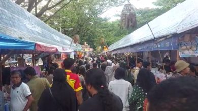 Pasar Wadai Siring Menara Pandang (foto duta tv)