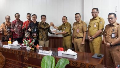 Kunjungan Manajemen PLN ke Pemerintah Provinsi Kalimantan Tengah, diterima oleh Sekretaris Daerah Provinsi Kalteng H. Nuryakin