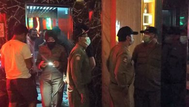 DOK : Puluhan petugas Satpol PP Kota Banjarmasin mendatangi THM di Banjarmasin (foto:duta tv)