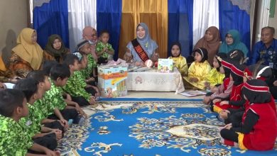 Bunda Paud Kota Banjarmasin Kunjungi anak paud Al Kautsar
