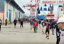 Mudik Lebaran di Pelabuhan Trisakti Banjarmasin (Dok Duta TV)