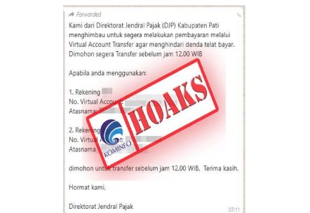 Marak Penipuan, Ditjen Pajak : Jangan Asal Klik Link