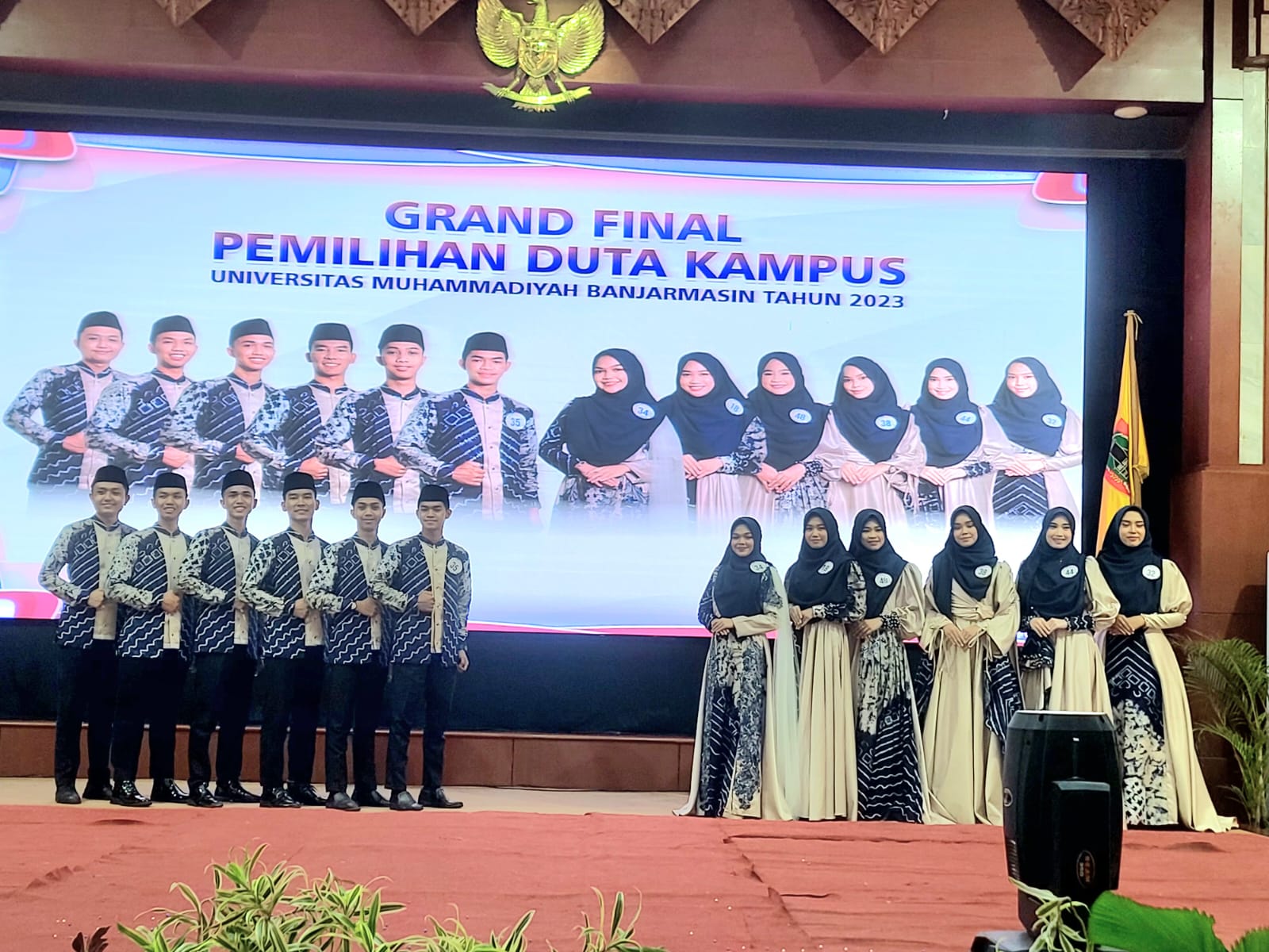 Grand Final Pemilihan Duta Kampus Universitas Muhammadiyah Banjarmasin