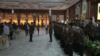 Gubernur Kalimantan Selatan, Sahbirin Noor, resmi dilantik sebagai ketua DHD Badan Pembudayaan Kejuangan 45 Provinsi kalsel