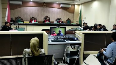 Pengadilan Tipikor Banjarmasin gelarsidang lanjutan dugaan tindak pidana korupsi pengadaan tanah dalam pembangunan Gedung Samsat Amuntai