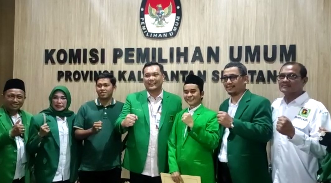 PPP Kalsel Sambangi Kantor KPU Kalsel