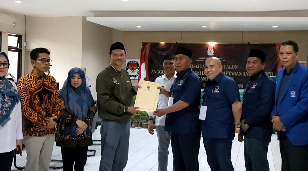 Berkas Daftar Bacaleg DPW Nasdem Kalsel Dikembalikan