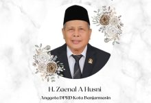 duka cita kepada bapak H. Zaenal A Husni, Anggota DPRD Kota Banjarmasin