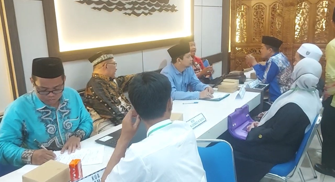 sidang isbath nikah dilaksanakan hakim dari Pengadilan Agama Kelas I A Banjarmasin