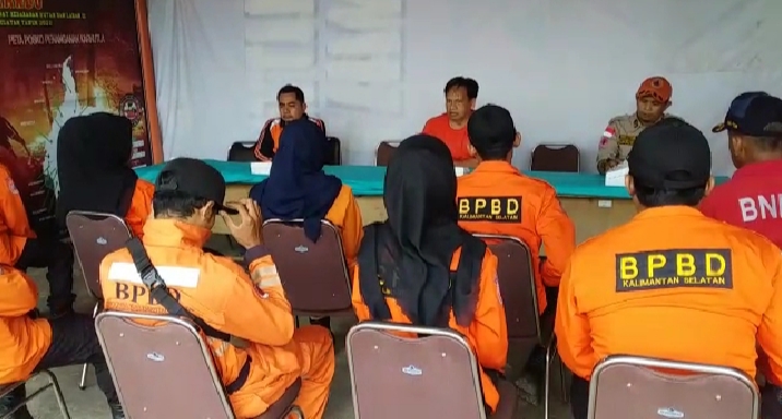 Relawan Karhutla BPBD Kalsel