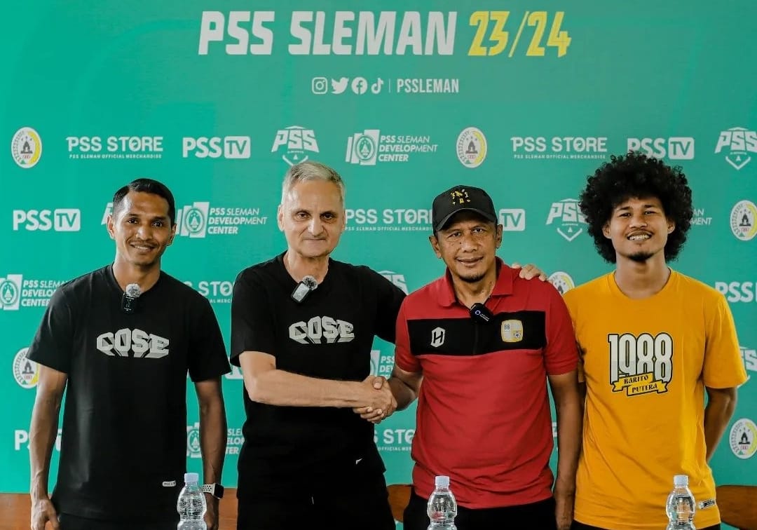 press confrence jelang laga Barito Putera lawan PSS Sleman