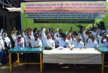 penolakan eksekusi lahan oleh TNI AD melalui Denzipur 8 Gawi Manuntung