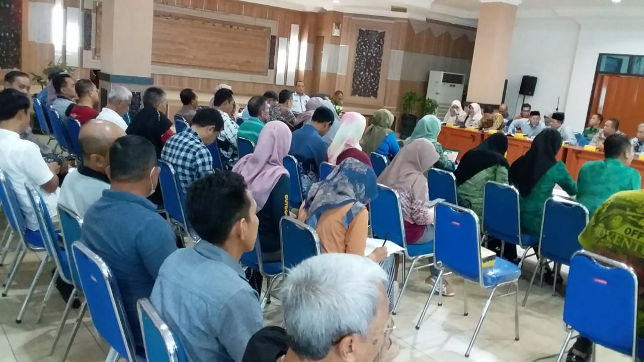 Pemko banjarbaru, rapat koordinasi seluruh panitia MTQ ke-34