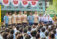Barito Putera Goes to School di SMP Negeri 1 Banjarmasin