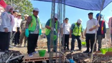Wali Kota Banjarmasin, Ibnu Sina, memulai pembangunan ulang Puskesmas Pelambuan