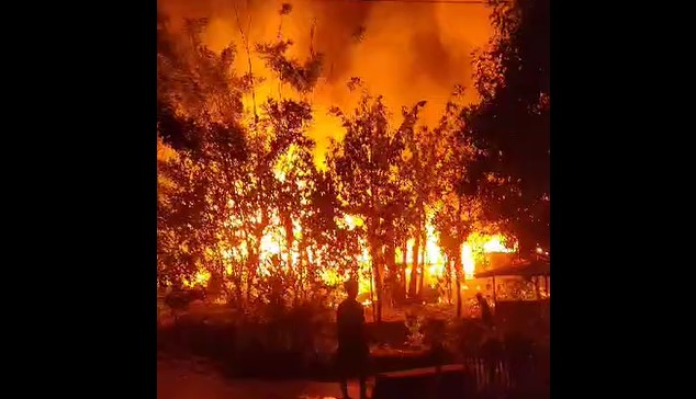 kebakaran di kabupaten banjar