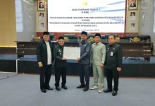 rapat paripurna tentang persetujuan Perda APBD Perubahan tahun 2023