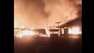 Kebakaran Hanguskan 24 Rumah di Kelumpang Tengah, Kotabaru