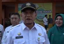 Pj Bupati HSS, H. Hermansyah membuka kegiatan Jambore Kader Posyandu