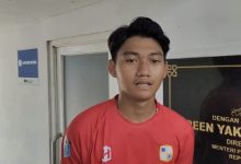 Zavier Zakaria yang tampil apik di bawah mistar Laskar Antasari Anum