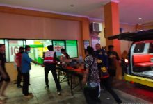evakuasi korban tenggelam di Irigasi Riam Kanan ke RS Ratu Zaleha