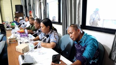 federasi serikat pekerja sawit yang tergabung dalam Serbusaka, mendatangi kantor DPRD Kabupaten Kotabaru