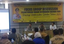 BPBD Kalsel menggelar FGD yang diikuti oleh perwakilan BPBD KabupatenKota se-Kalimantan Selatan