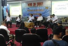 Badan Narkotika Nasional Kalimantan Selatan meluncurkan aplikasi E-LANTING