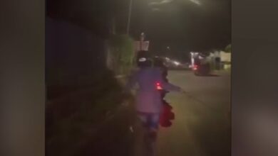 potongan video aksi gengster remaja di Banjarbaru