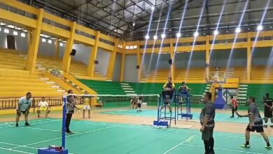 Dinas Pemuda dan Olahraga Provinsi Kalimantan Selatan Menggelar Internal Kompetisi Cabang Bulutangkis di Gor Hasanuddin