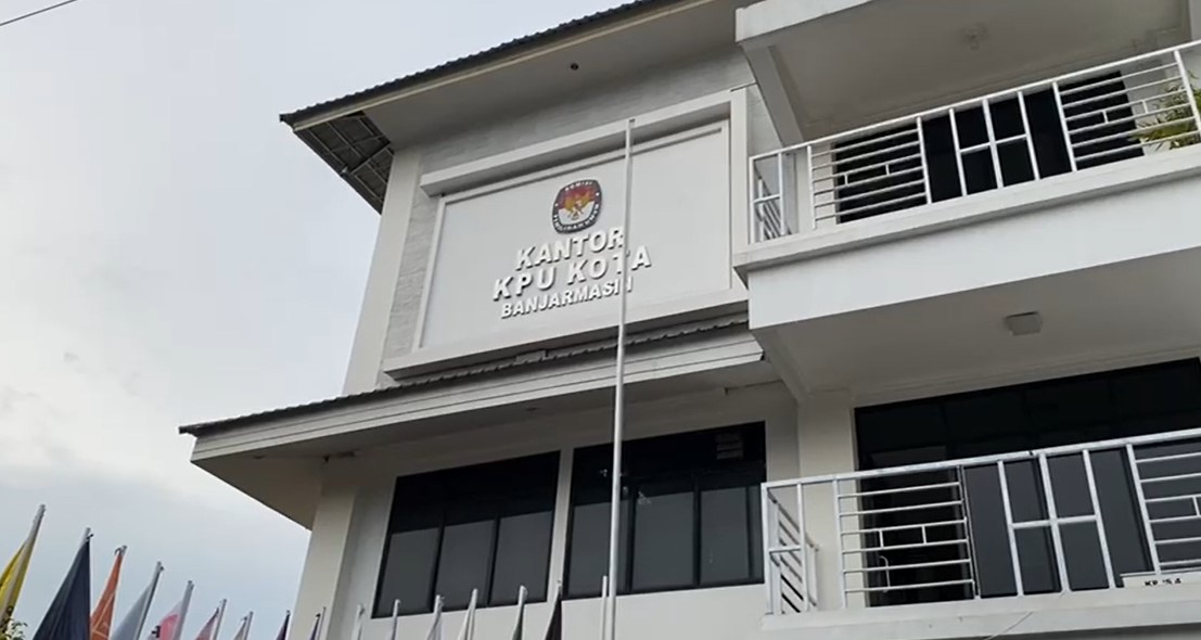Gedung KPU Kota Banjarmasin