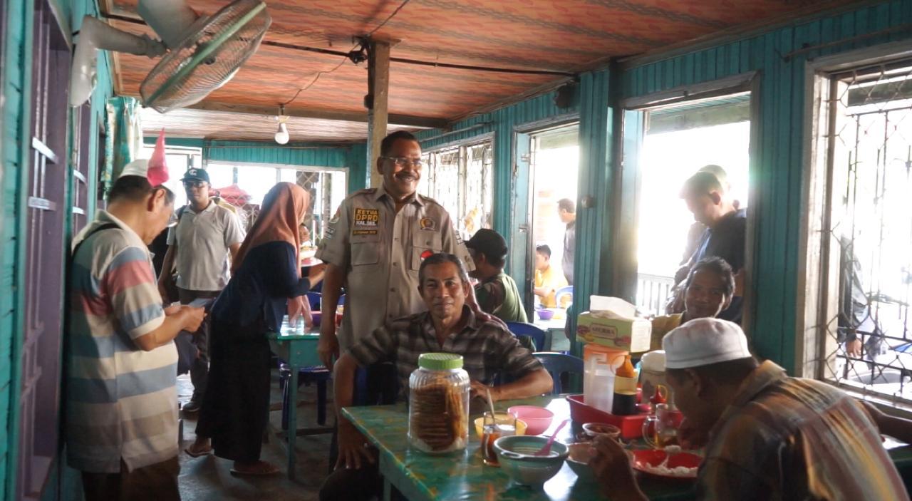 Ketua DPRD Kalsel, Supian HK melaksanakan reses didaerah dapilnya