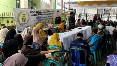 Wakil Ketua DPRD Kota Banjarmasin, Matnor Ali, menggelar penelaahan aspirasi masyarakat atau reses di kawasan Sutoyo S